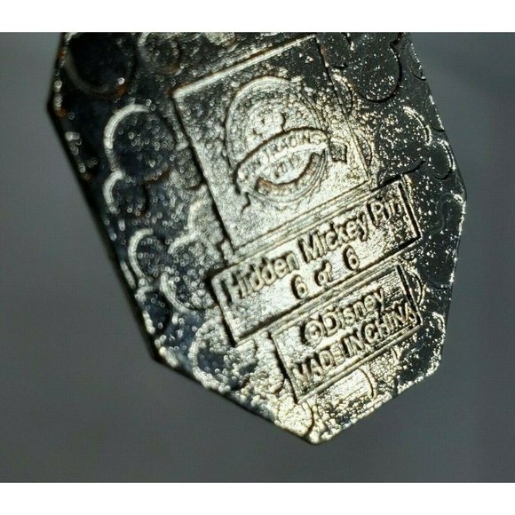 Authentic Official Pin Trading Hidden Mickey Pin 6 Of 6 Pluto 2019 Pin Button - Picture 9 of 12